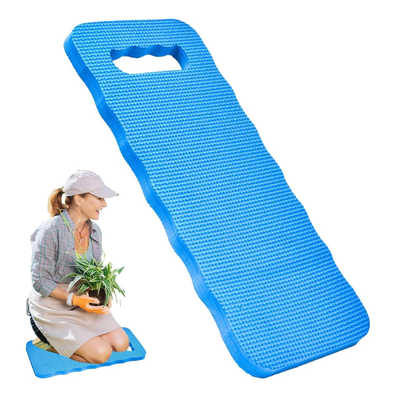 Rhoyee Extra-Thick Kneeling Pad &ndash; High-Density Foam Knee Cushion with Handle | Waterproof Garden Kneeler Mat for Gardening, Baby Bath, Yoga, Exercise, Prayer & Outdoor Activities (39X17X1.6Cm) image number 1