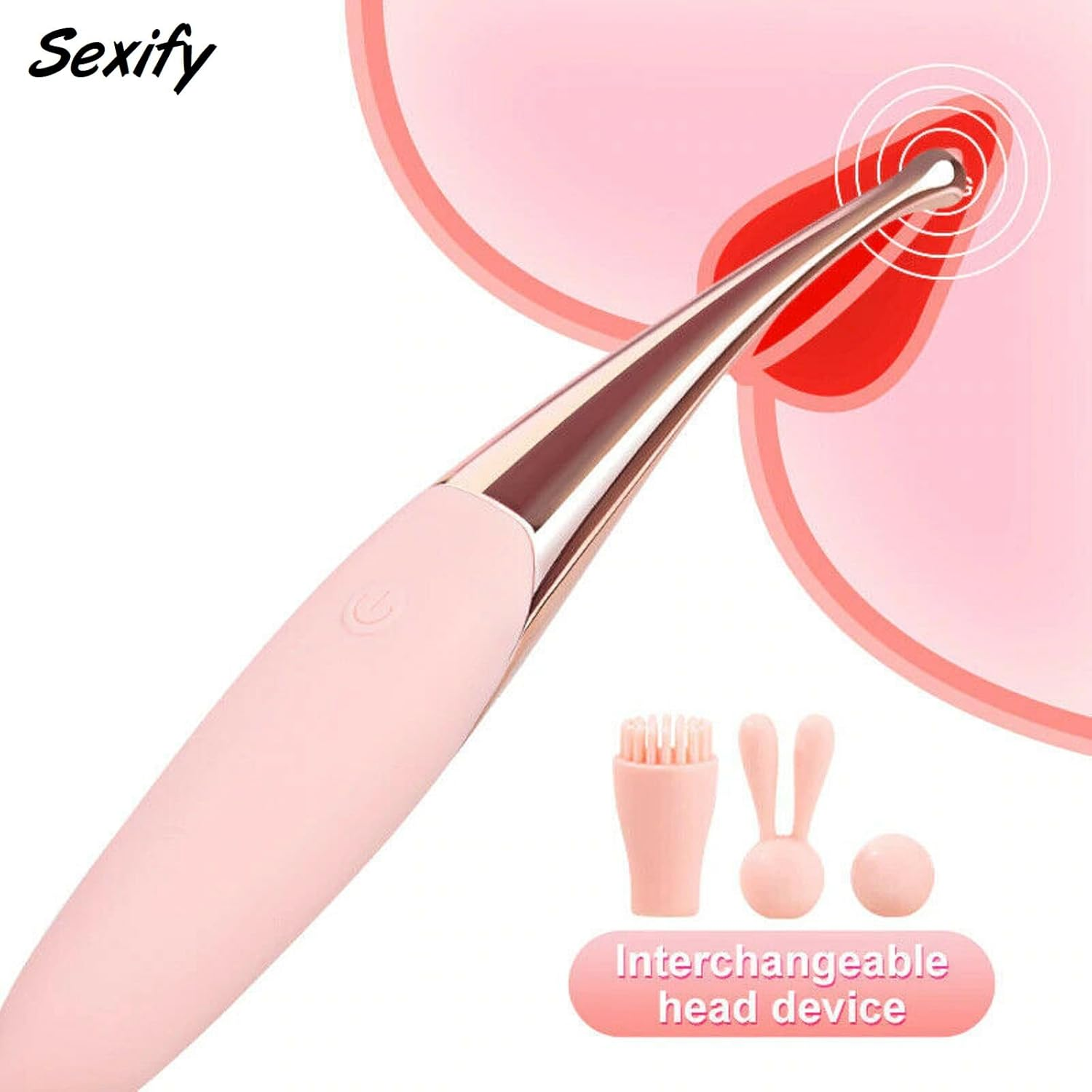 Super Powerful High-Frequency Clit G Spot Clitoral Vibrator for Sex Toys for Women - Quick Orgasm Wand Mini Dildo Nipple Clitoris Stimulator with 10 Vibration Modes, Precision Targeted Nipple Clit Anal, Rechargeable Vibrating Bullet Massager for Women Adult Sex Toy image number 3