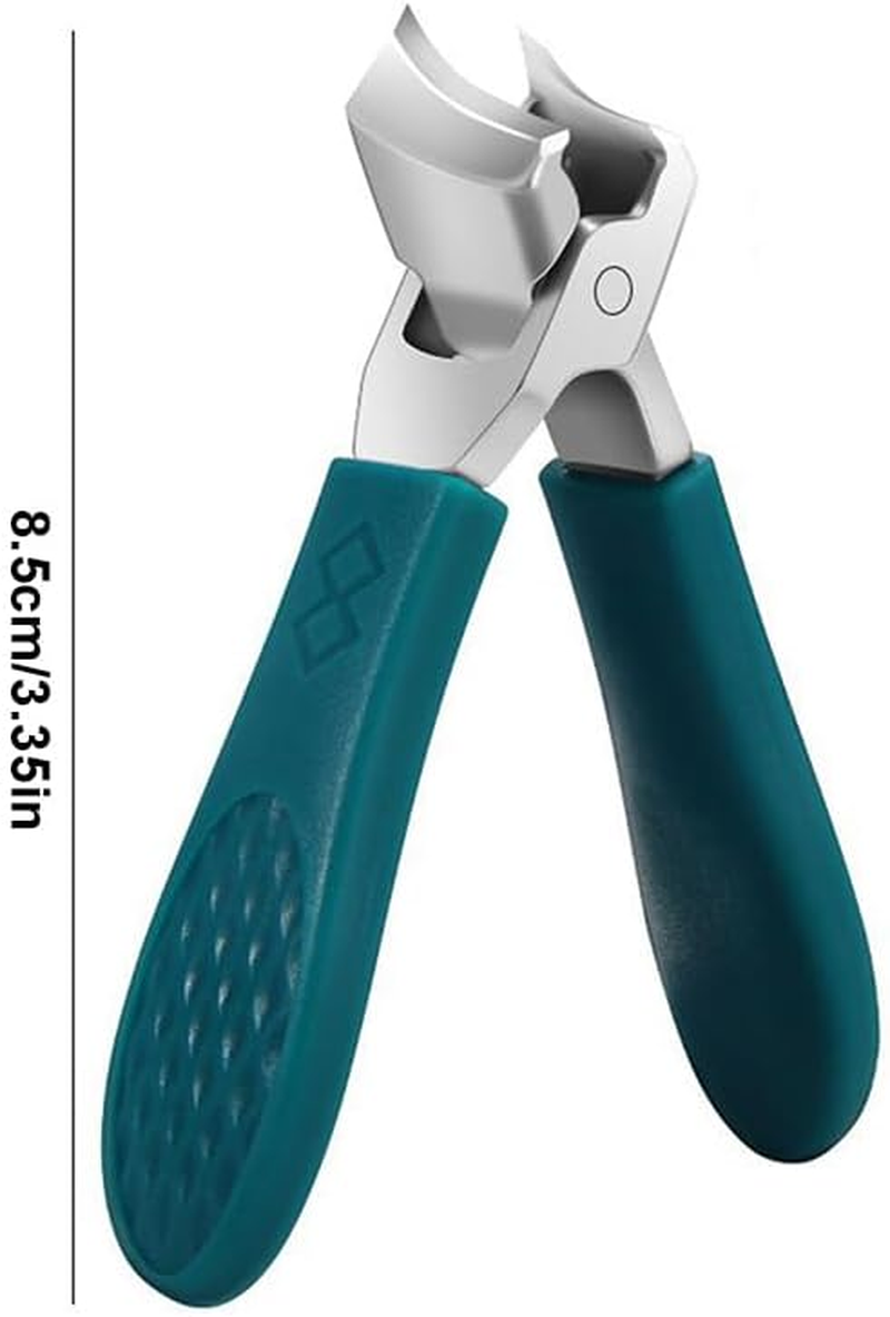 ETUCYNG Fingernail Cutter | Anti-Splash Slanted Trimmer with File and Spoon,Wide Jaw Opening Slanted Tool for Women Men Seniors Elderly Adults Pedicure image number 3