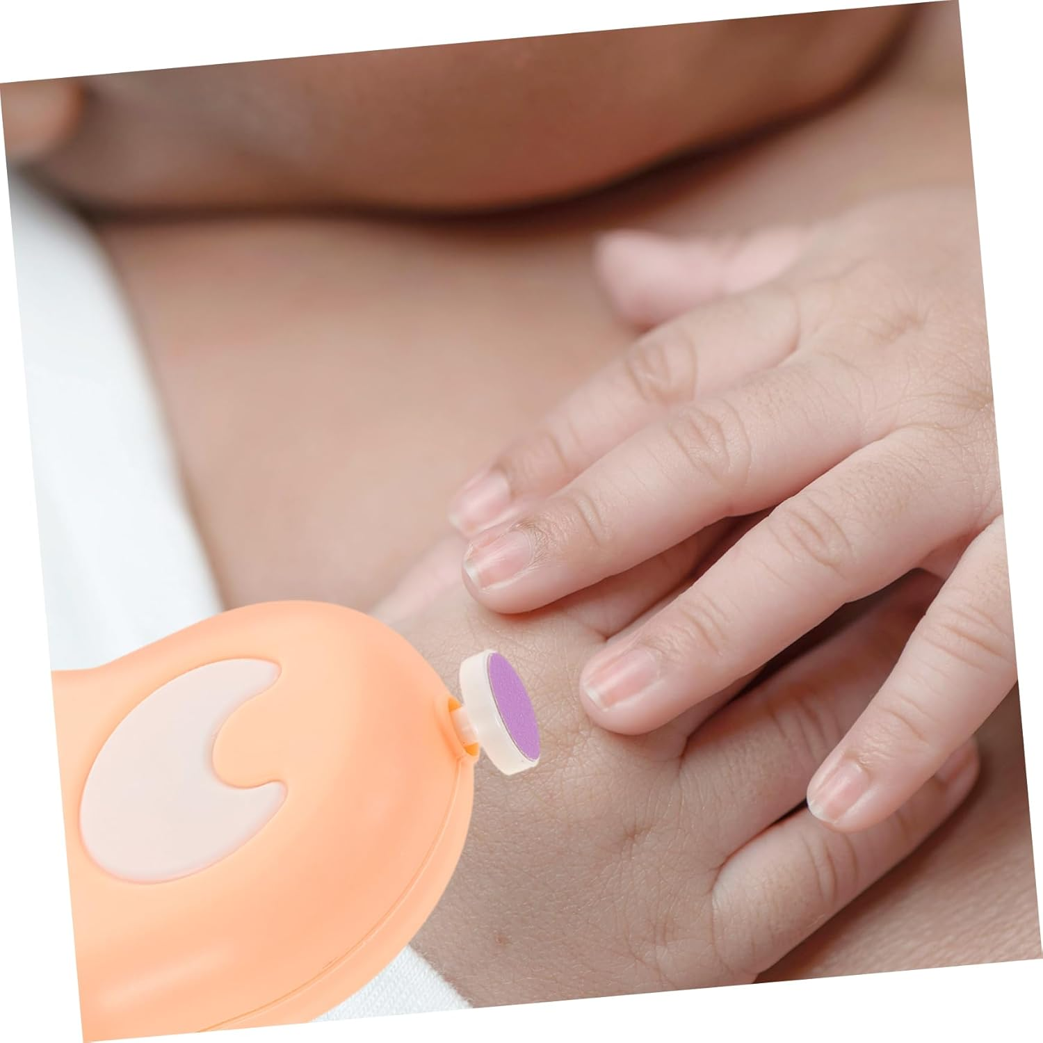 SAFIGLE Nail Polisher Electric Nail Grooming Kit for Boys and Girls Newborn Safe Clippers image number 1