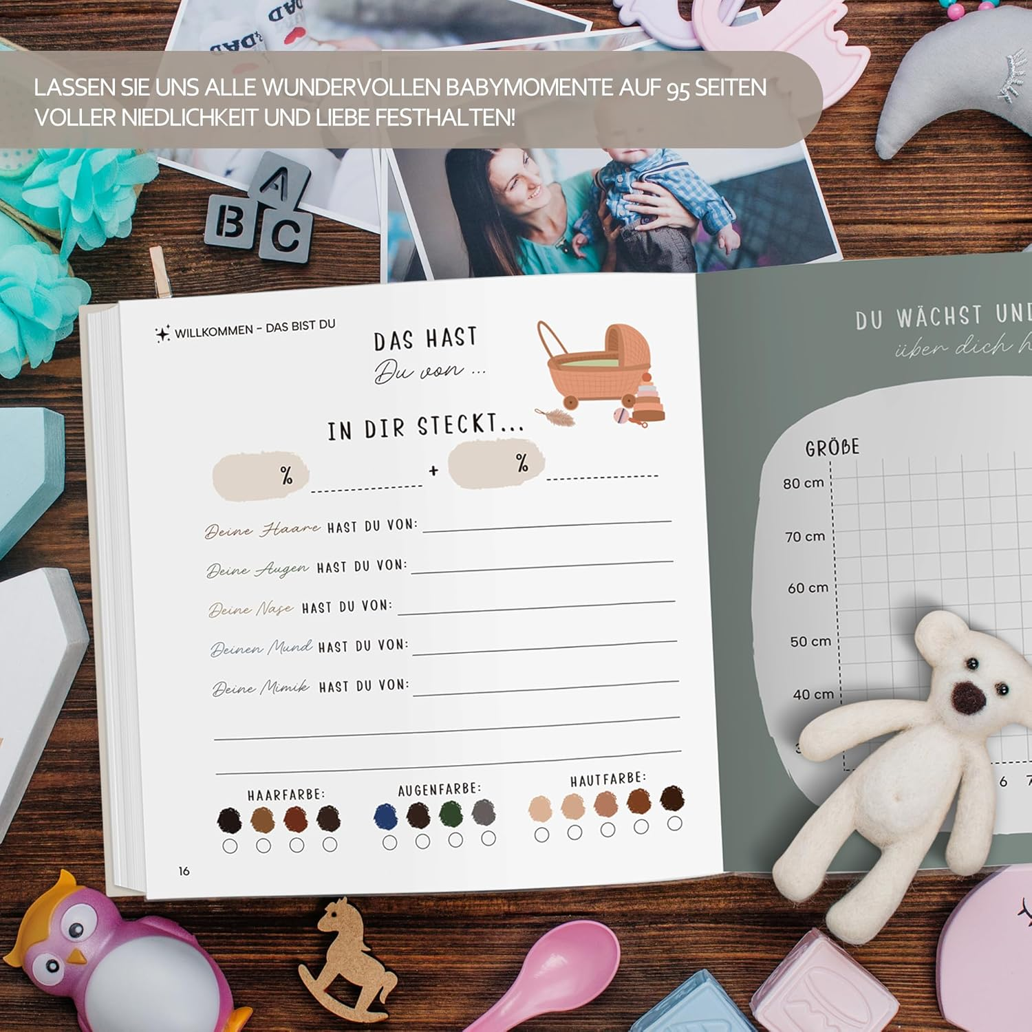 Zoo Theme Baby Album image number 1