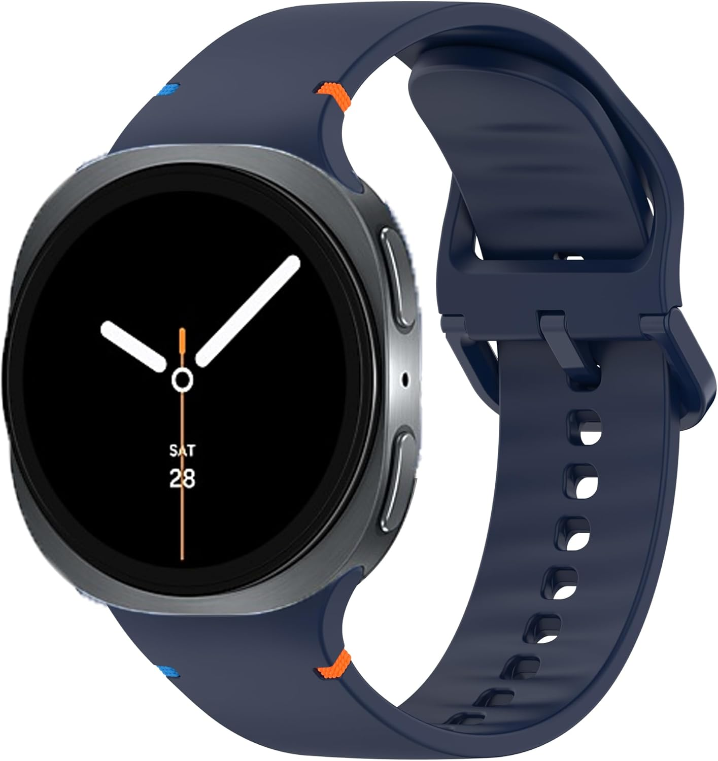 Sport Band for Samsung Galaxy Watch 8 Band 40Mm 44Mm /Ultra,Silicone Breathable Bracelet Wristband for Samsung Galaxy Watch 8 46Mm Classic