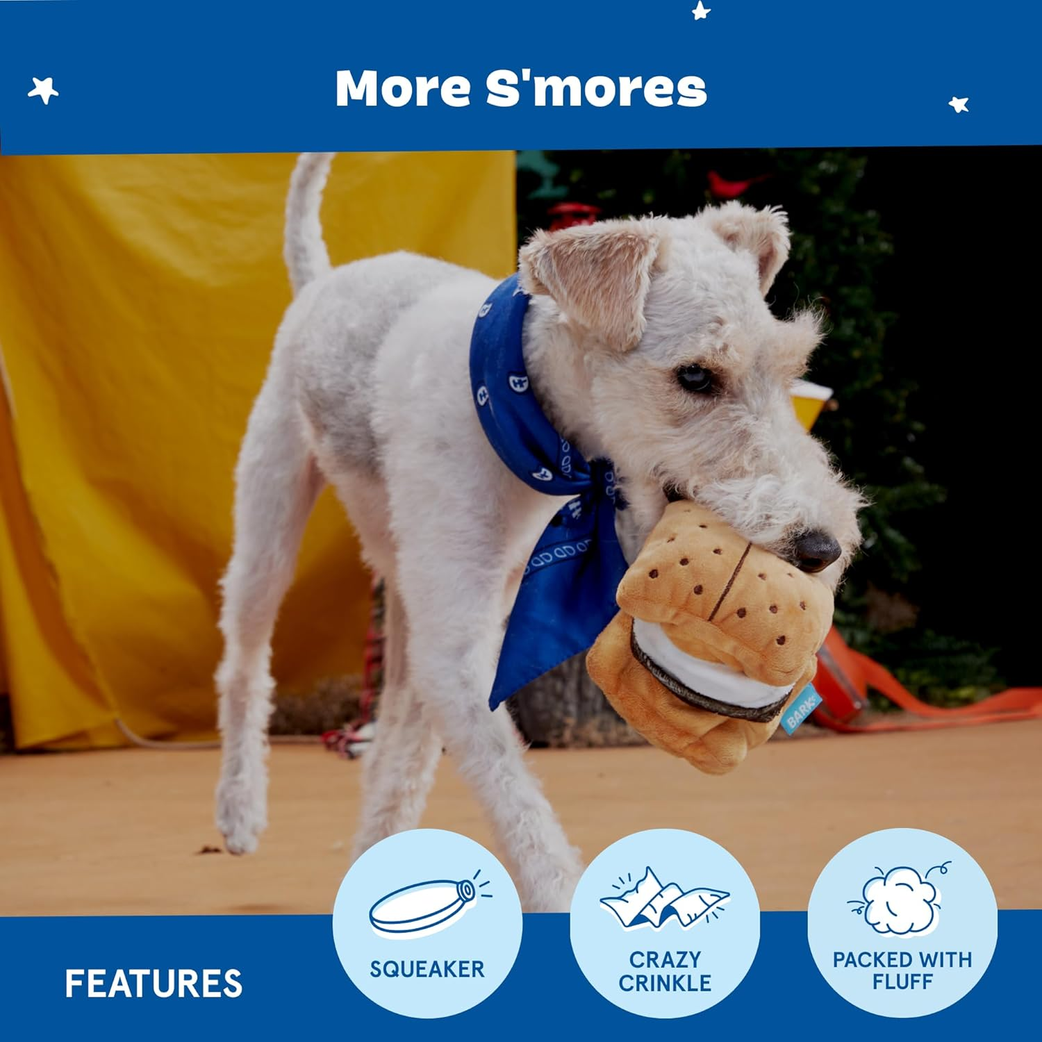 Bark Dog Toy More S'More image number 4