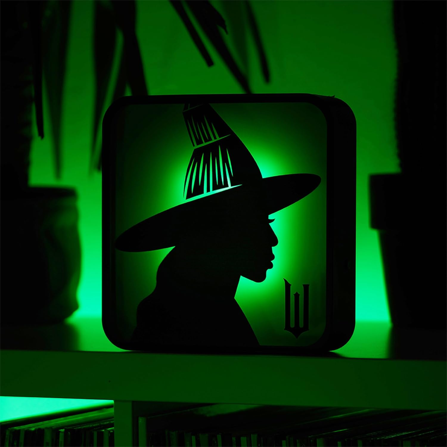 Numskull Official Wicked Acrylic Elphaba the Witch Desk Lamp Wall Light for Bedroom, Office, Home, Study, Work - Official Wicked Merchandise - Fnaf image number 6