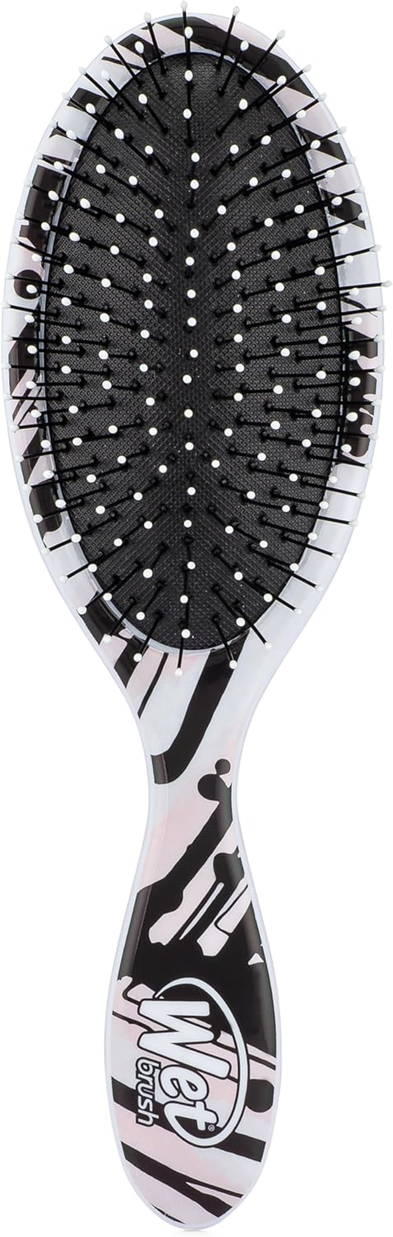 Wet Brush Original Detangler Hair Brush, Pink Lines (Watercolor Motif) - Ultra-Soft Intelliflex Bristles - Detangling Brush Glide through Tangles with Ease for All Hair Types - Wet & Dry Hair