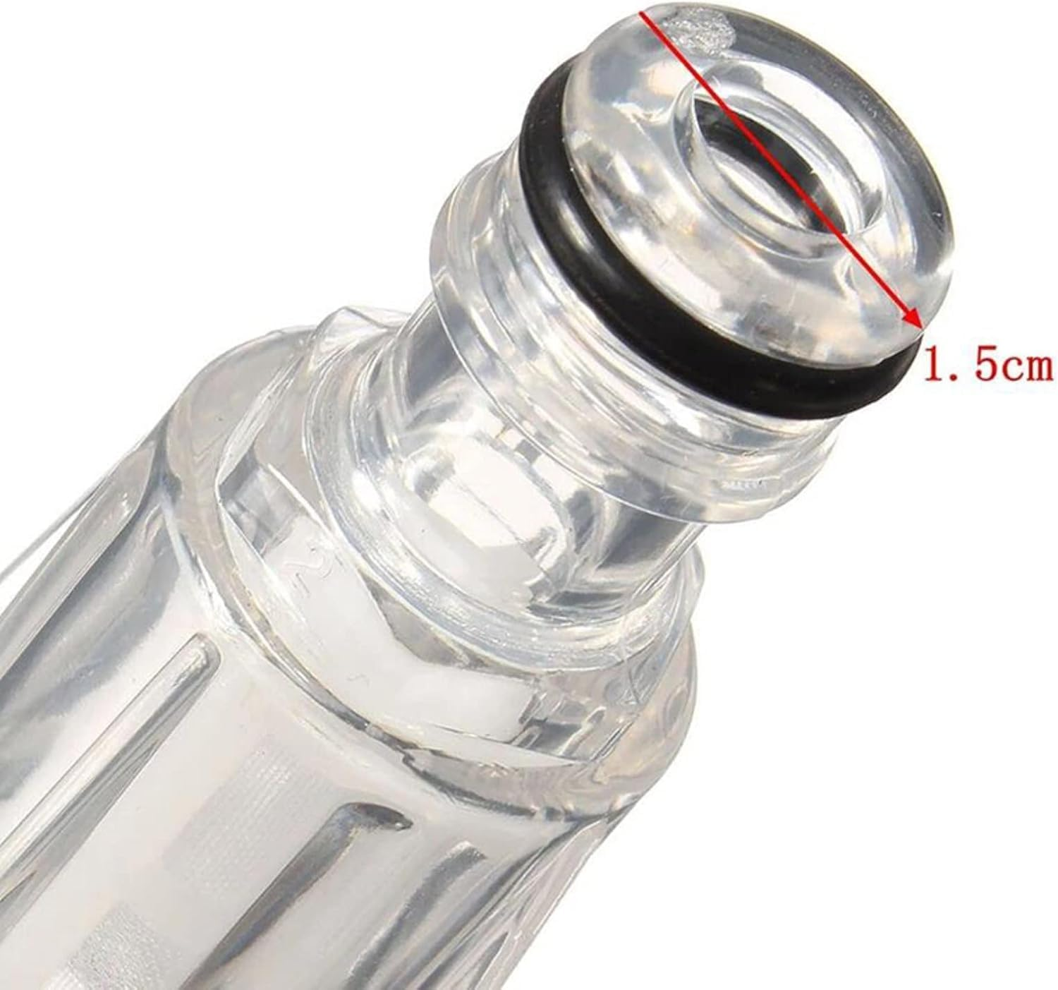 5Pcs Plastic Pressure Washer Inlet Filter Water Filter, 3/4" Pressure Washer Hose Replacement Adapter Tool for Garden Connectors image number 3