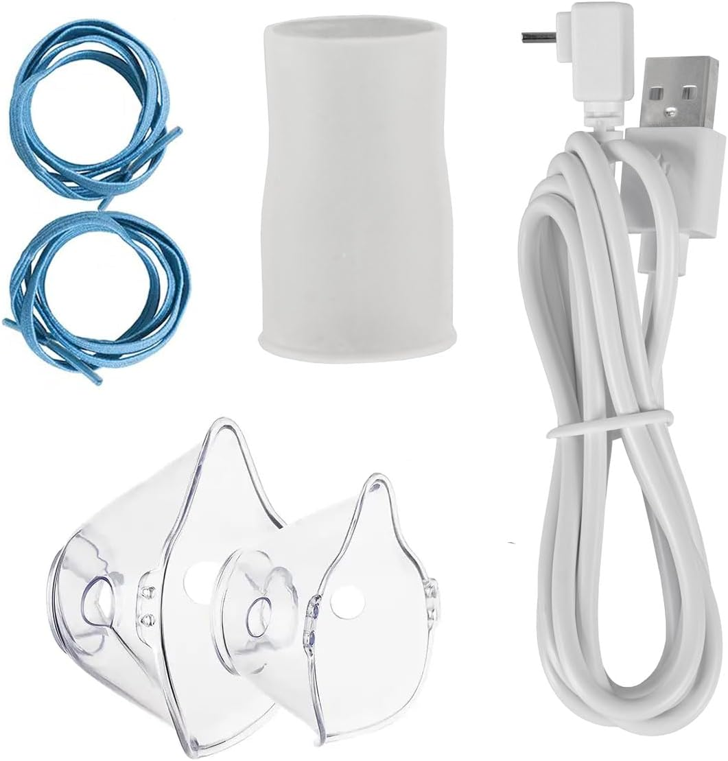 Djmed Ultrasonic Mesh Nebuliser, Handheld Rechargeable Nebulizer