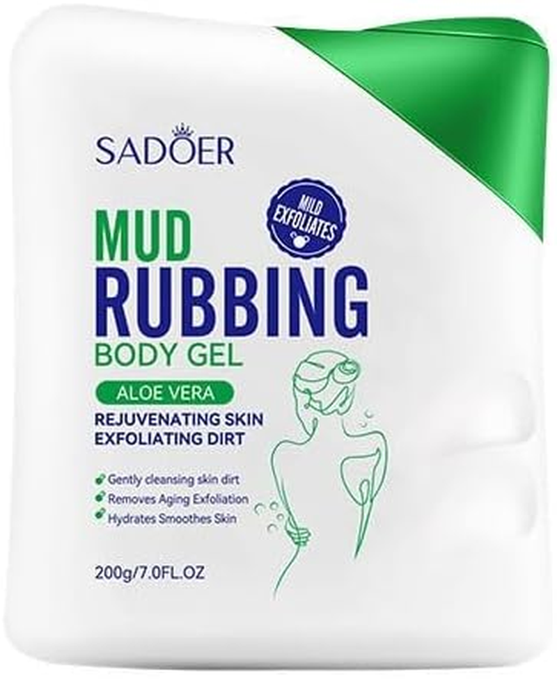 Honey Peach Rubbing Mud Bath Treasure, Decontamination and Oil Control Cleaning Matte Cream, Mud Bath Treasure, Matte Cream (Honey Peach Rubbing Mud Bath Treasure 200Ml)