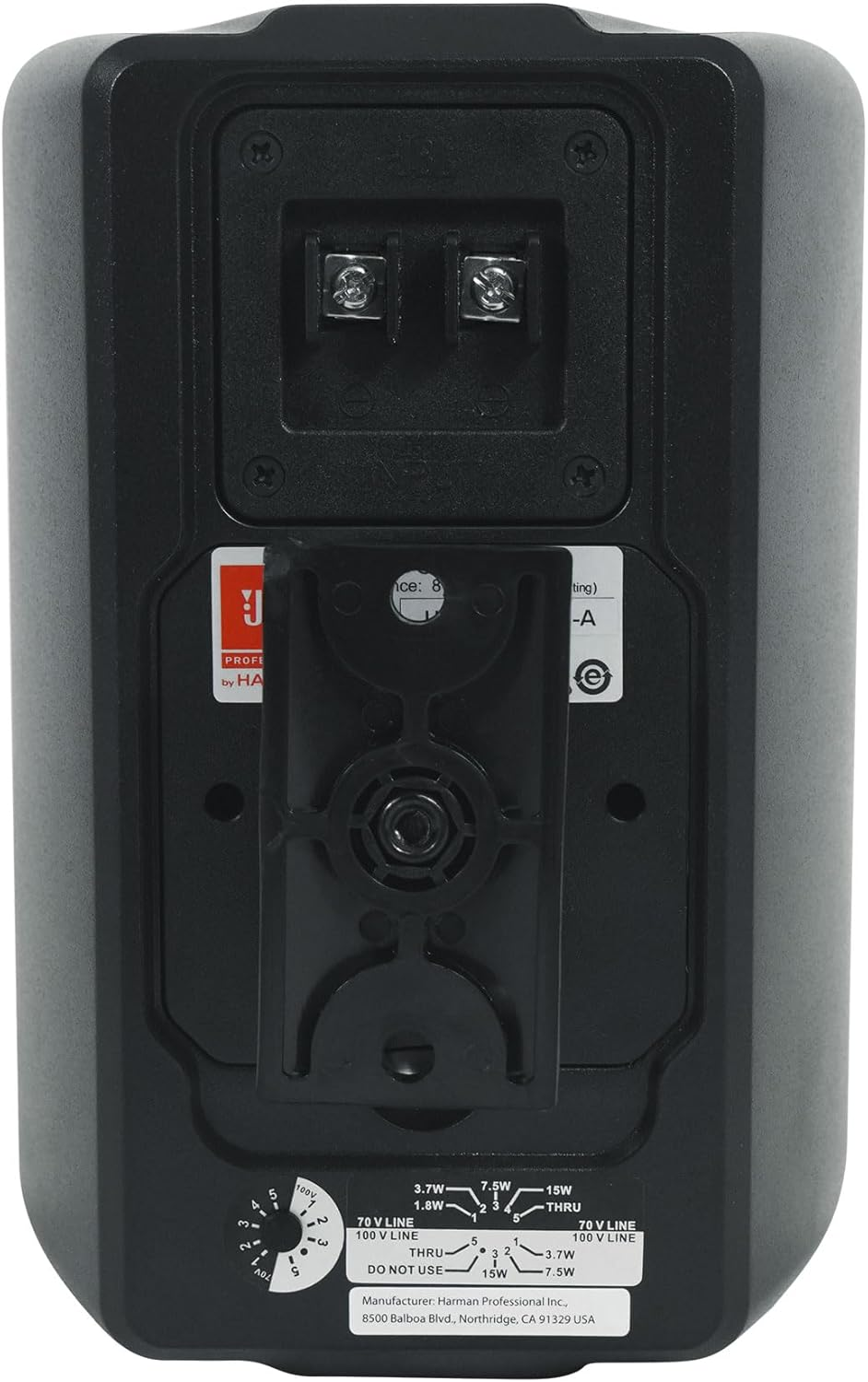 JBL Professional Control 23-1 Ultra-Compact Indoor/Outdoor Background/Foreground Speaker, Black, Sold as Pair image number 6