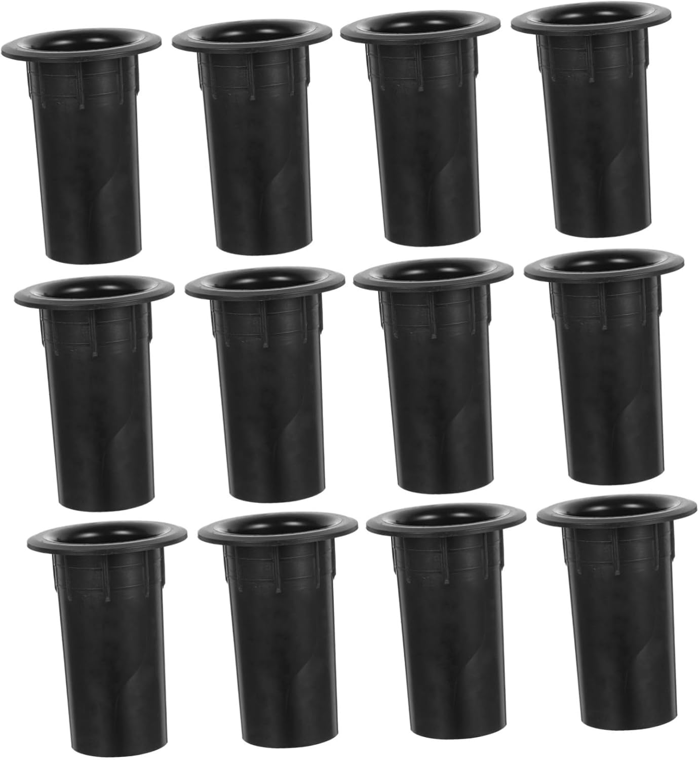 FELTECHELECTR 12Pcs Plastic Woofer Box Port Tube Speaker Reflex Tube Replacement for Audio Punching Bag Speaker Supply image number 3