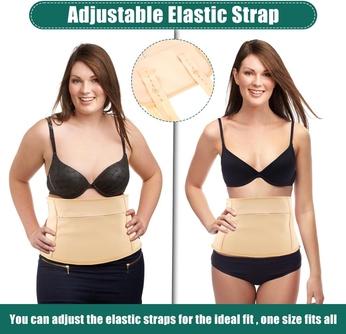 6 Pcs Oil Pack Wrap, Waist Neck Oil Pack Set, Organic Oil Pack, Organic Cotton Flannel for Oil Packs, Oil Pack Kit for Waist and Neck, Khaki (A 2)