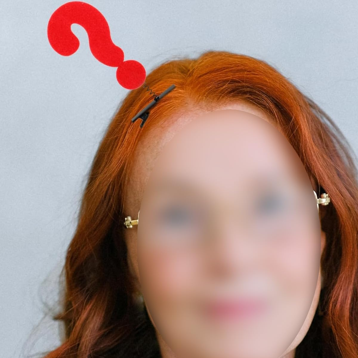 Ausi 10-Piece Cute Question Mark Hair Clips &ndash; Versatile Hairstyle Decor for Parties & Special Occasions image number 3