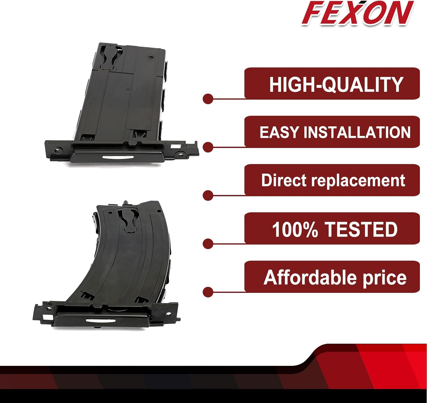 Pair Retractable Cup Holder Left&Right Side Compatible with BMW 3 Series E90 E91 E92 E93 323I 325I 325Xi 328I 328Xi 330I 330Xi 335D 335I 335Is 335Xi M3 2006-2013 Replaces 51459173463 51459173469 Black image number 5