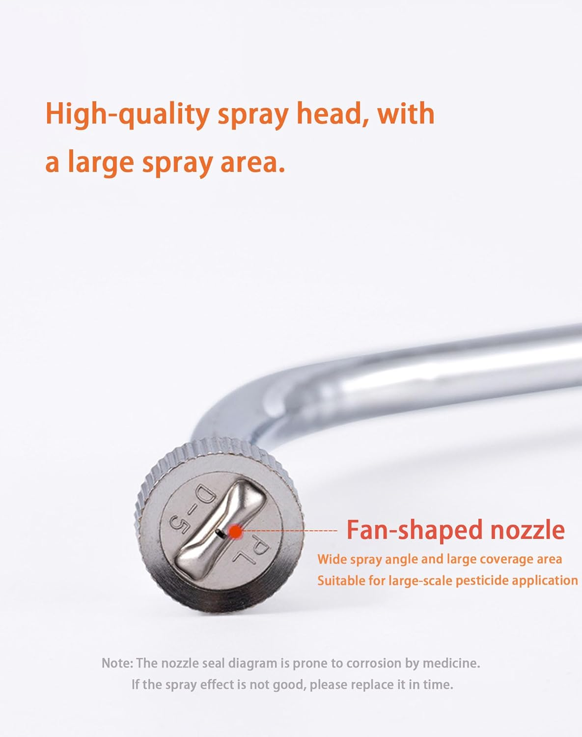 Agricultural Spray Nozzles Fan-Shaped High-Pressure Atomization (1 Nozzles) |Sprayer Trigger Handle | Sprayer Trigger Replacement for Garden & Agriculture Watering Irrigation(2-Pack)