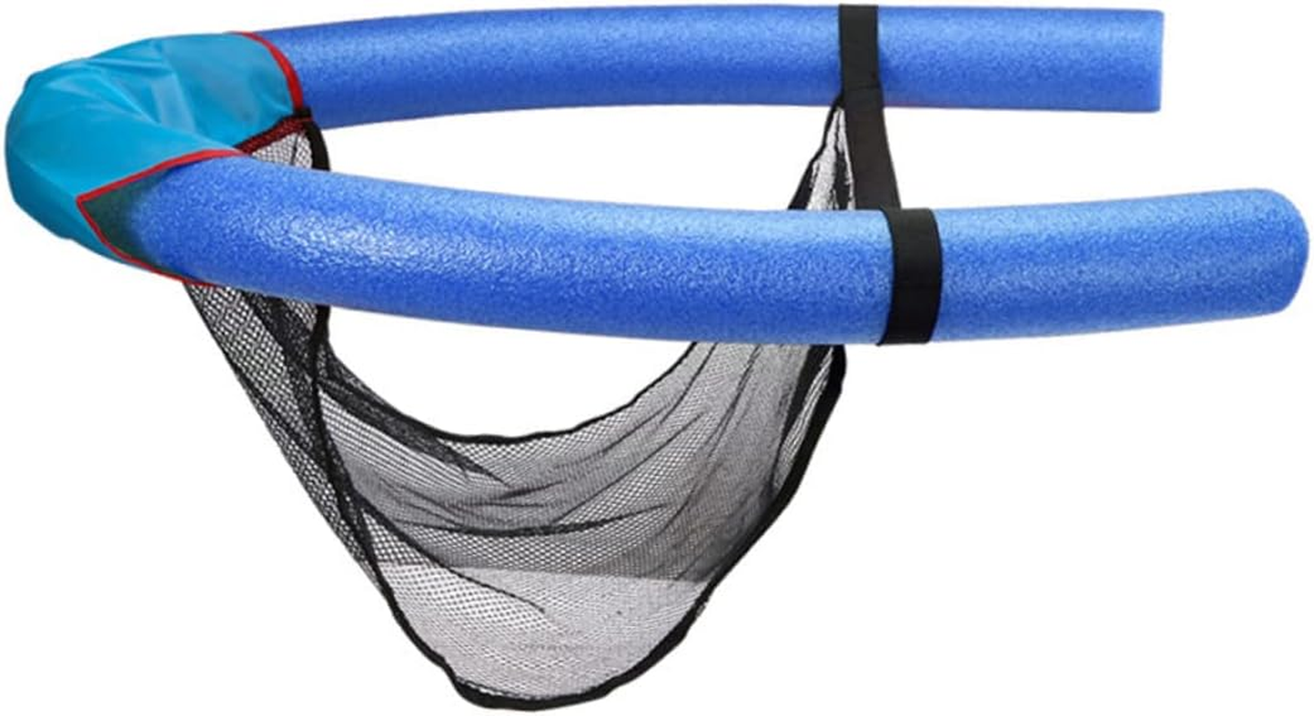 Inflatable Pool Floating Pool Chair Net Pool Noodle Sling Net Floating Noodle Seat Water Floating Chair Kids Seat Bouncy Pool Noodle Chair Child Floating Bed Mesh image number 4