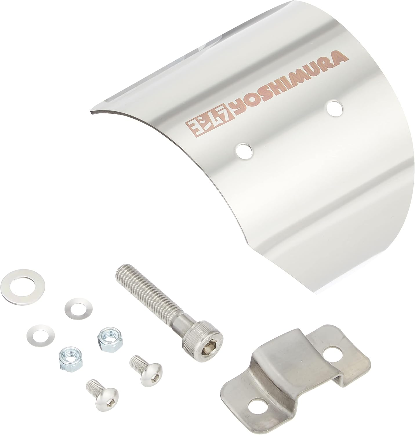 Yoshimura 194-269-0010 Optional Heat Guard Set for Z900RS/CAFE Slip-On Cyclone image number 1