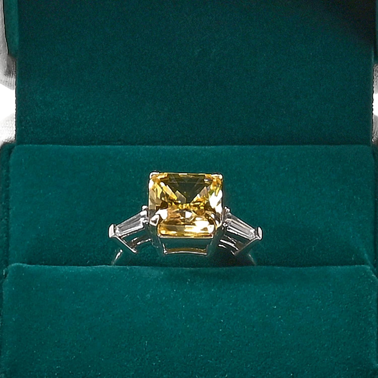 Woodten Leather Ring Box Engagement Leather Jewelry Box for Valentine'S Day Anniversary - A image number 3