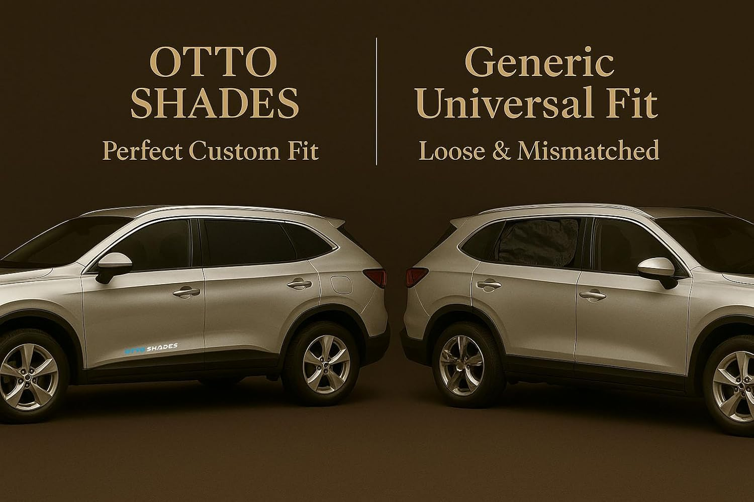 OTTO SHADES Custom Magnetic Mesh Sunshade for Mazda CX-5 2018-2025, Side, Rear & Port Windows Sun Blind for Baby Protection, Uv/Heat Reduction,Privacy Shield (2 Rear + 2 Port Window Shades) image number 2