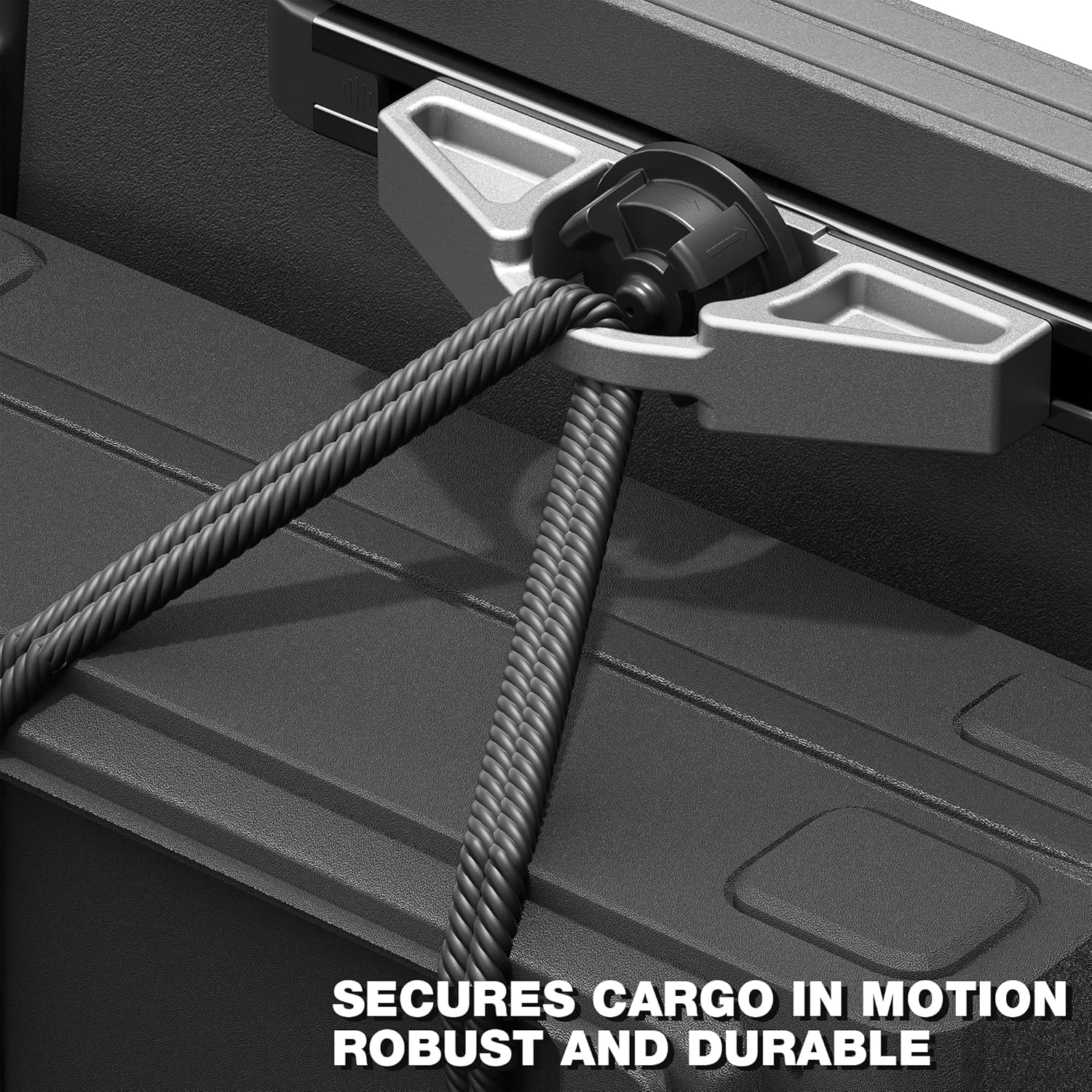 POFENZE Tie down Anchors Compatible with 2005-2024 Toyota Tacoma & Tundra (4Pcs) - Metal Bed Cleat Truck Bed Rail System Accessories, Cargo Tie-Down Striker(Part PT278-35160) image number 5