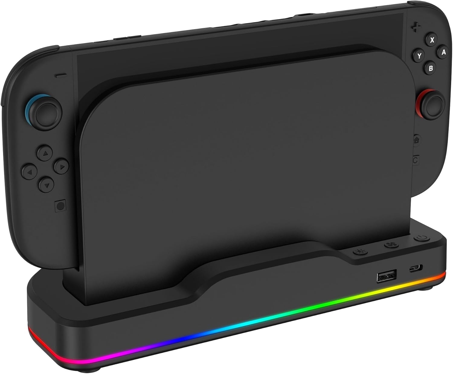 Powerwave RGB Cooling Stand for Nintendo Switch 2, Adjustable Fan Speeds, RGB Lighting, USB-C Charging Ports image number 1
