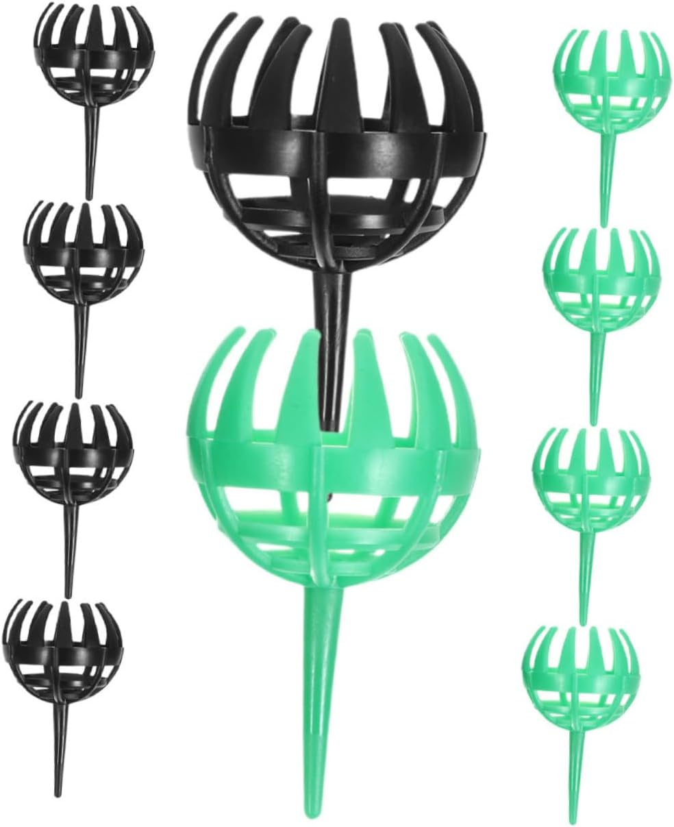 Fertilizer Cover Box for Bonsai 10Pcs Plastic Fertilizer Baskets Cover Your Plants image number 3