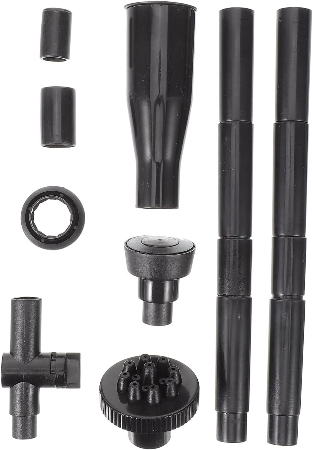 SUPVOX 1 Set Plastic Garden Waterfall Fountain Nozzle Head Set, Water Fountain Nozzle Small Pool Sprayer Small Pool Sprayer for Garden Ponds Tabletop Fish Ponds S image number 6