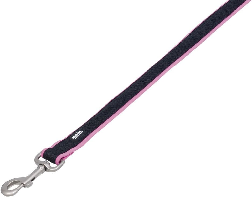 Nobby Preno Mesh Dog Lead, 120 Cm/25 - 35 Mm, Neon Yellow