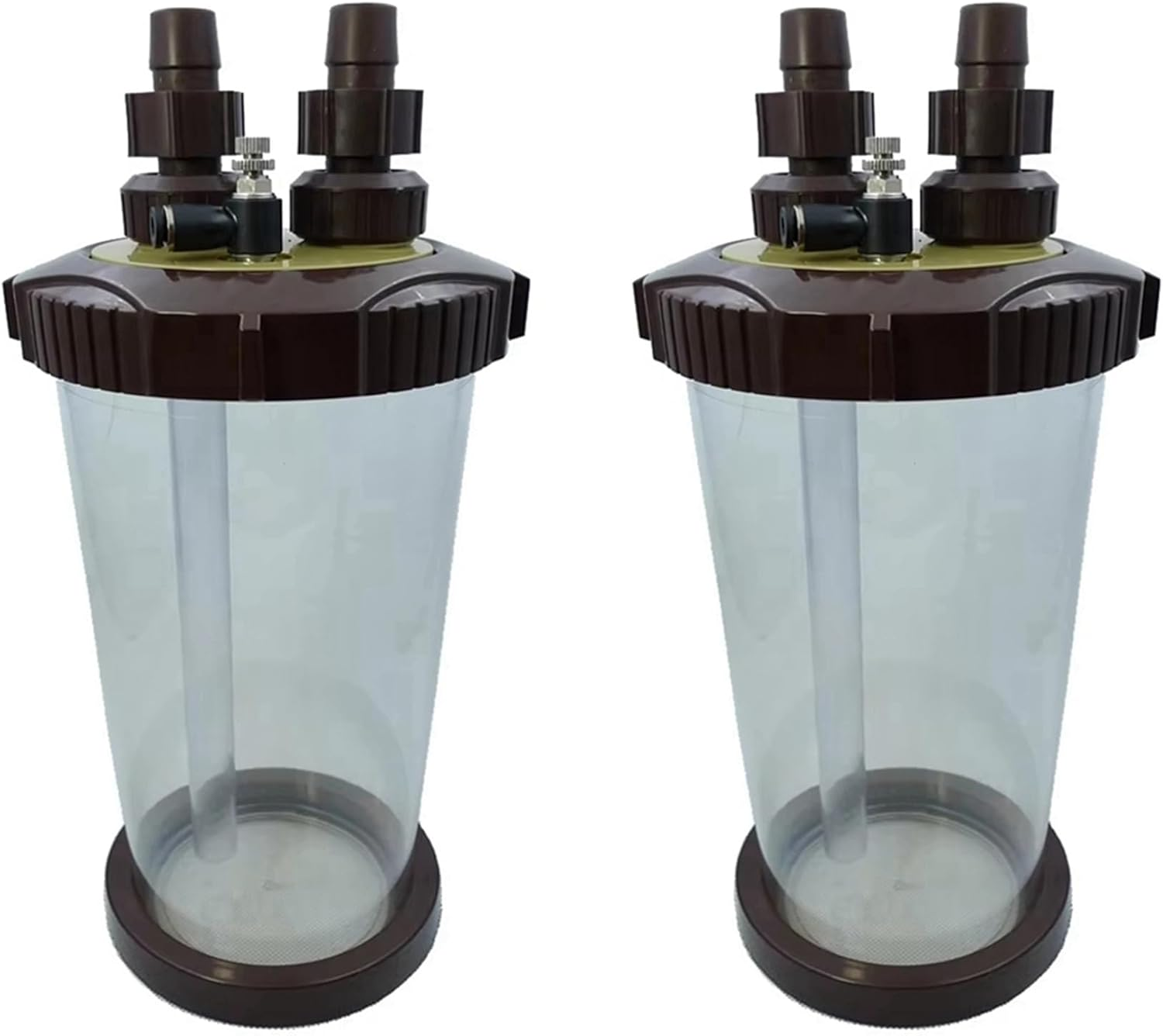 Aswalling 2X Clear CO2 Atomizer External Turbo Super Diffuser Atomizer Fish Tank Aquarium Waterplant Fish Tank Landscape Aquatic image number 2