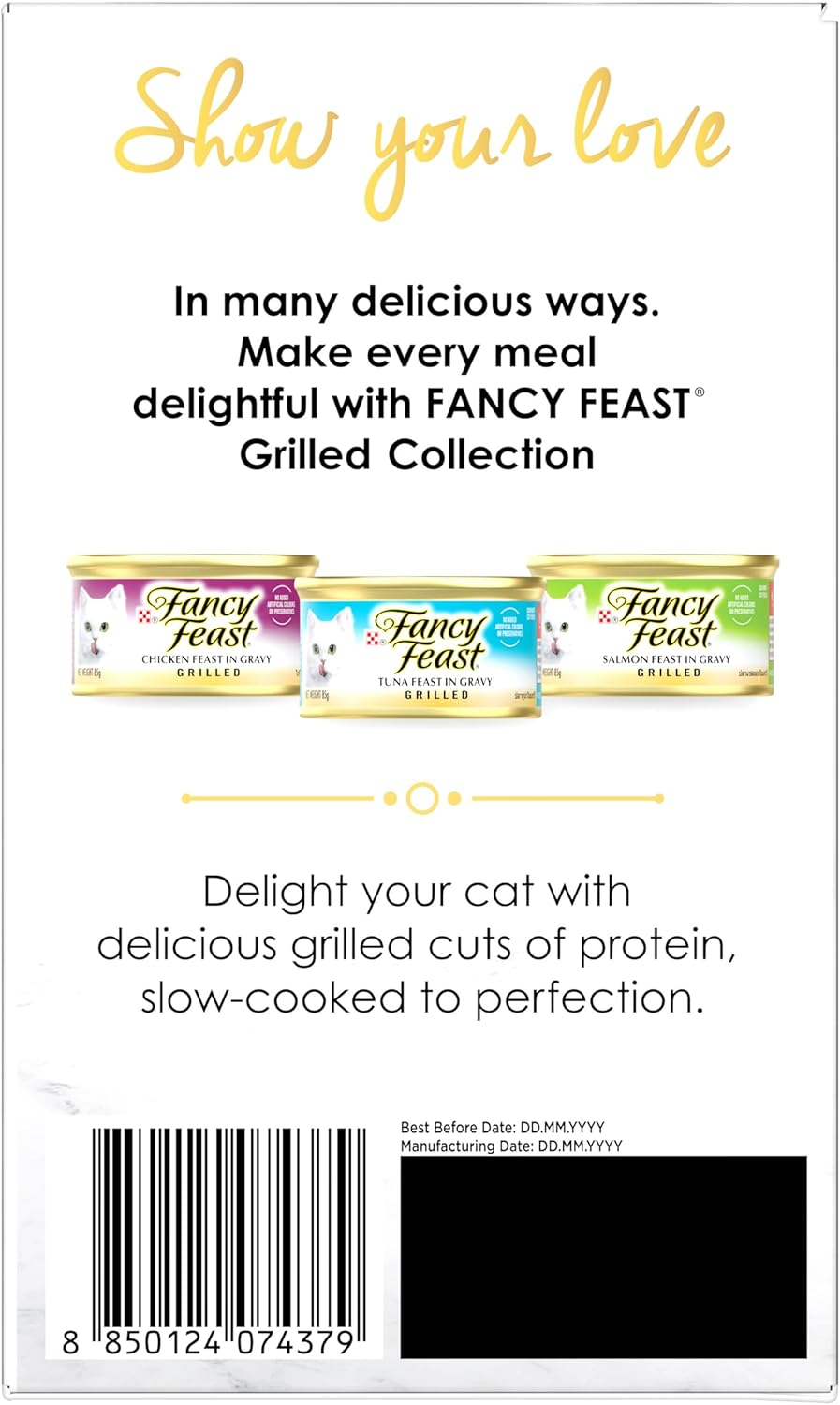 FANCY FEAST Grilled Poultry & Seafood Collection Variety Pack 36X85G image number 5