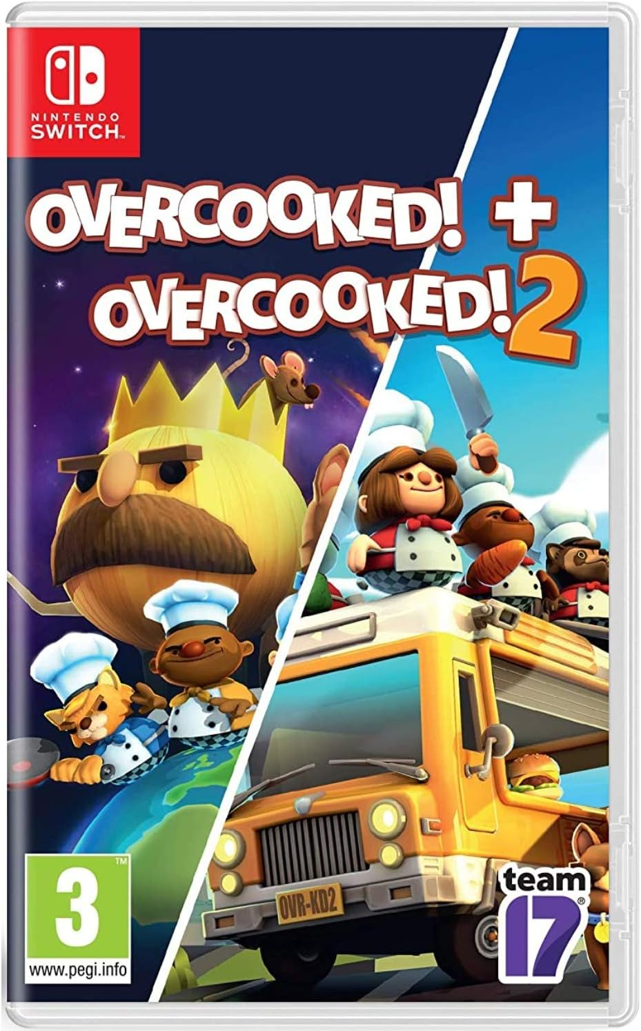 Overcooked 1 Special Edition + Overcooked 2 - Double Pack NSW (Nintendo Switch) image number 3
