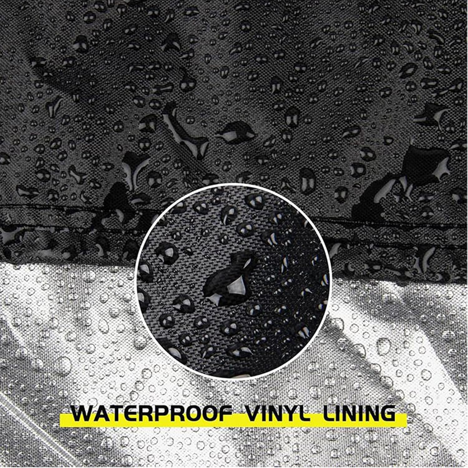 Gym Rack Cover - Waterproof 420D Oxford Protection | Workout Equipment Protective Cover | for Dumbbell Outdoor Home Commercial Exercise Training image number 4