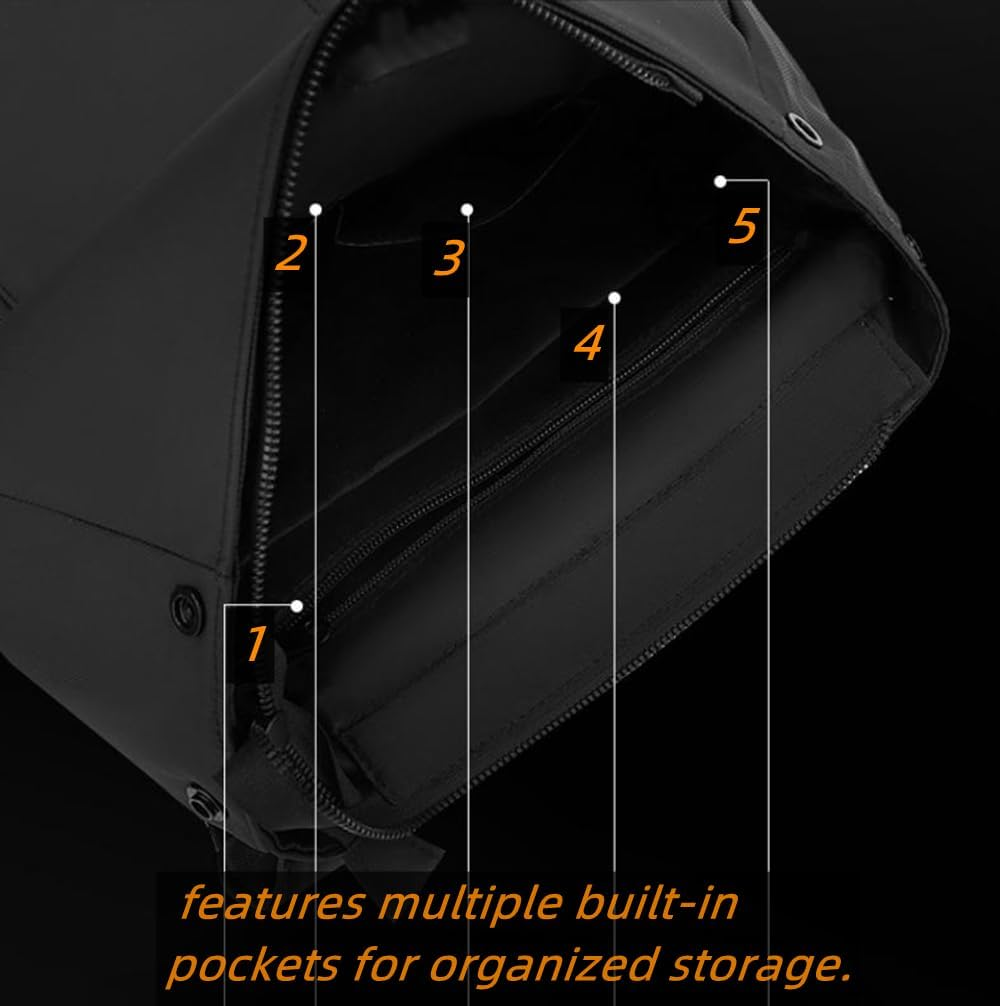 Fashion Laptop Backpack, Tear Resistant Business Backpack for Travelling, Extra Large Laptop Backpack for Men Women, Water Resistant Backpack for School, Fits up to 16Inch Notebook, Deep Blue image number 3