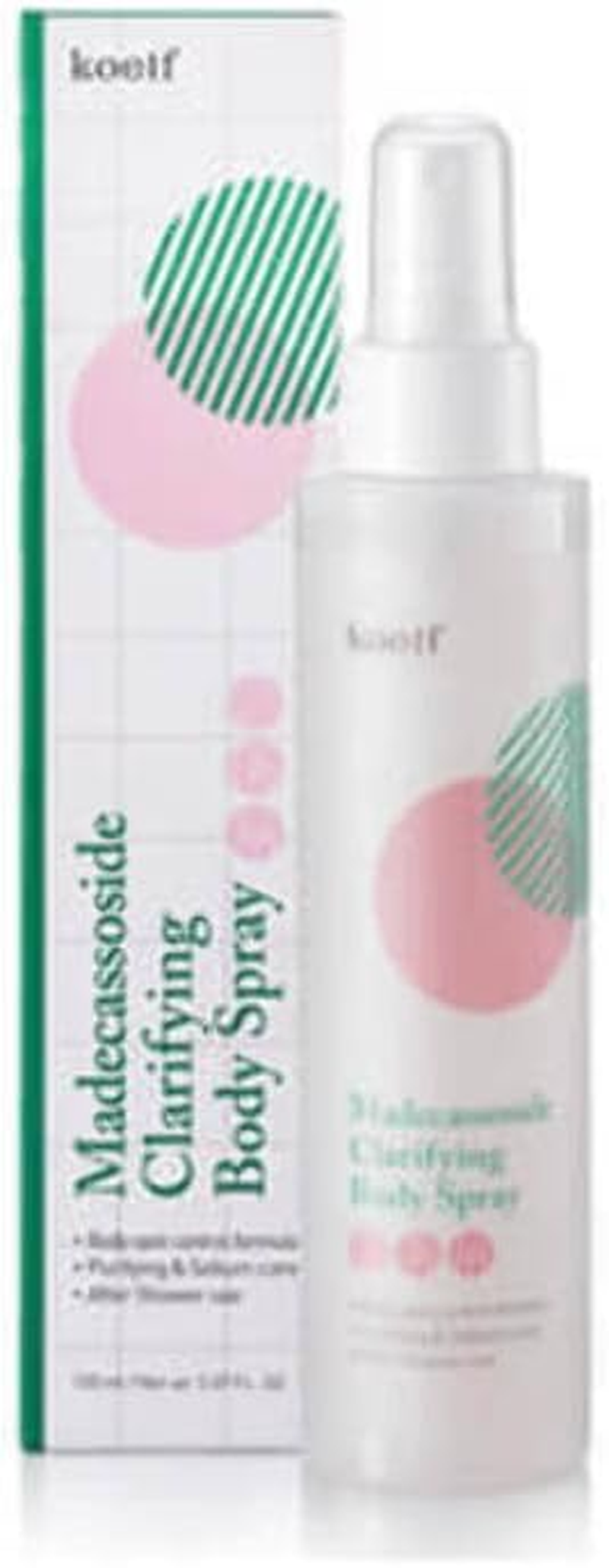 PETITFEE - Koelf Madecassoside Clarifying Body Spray 150Ml image number 1