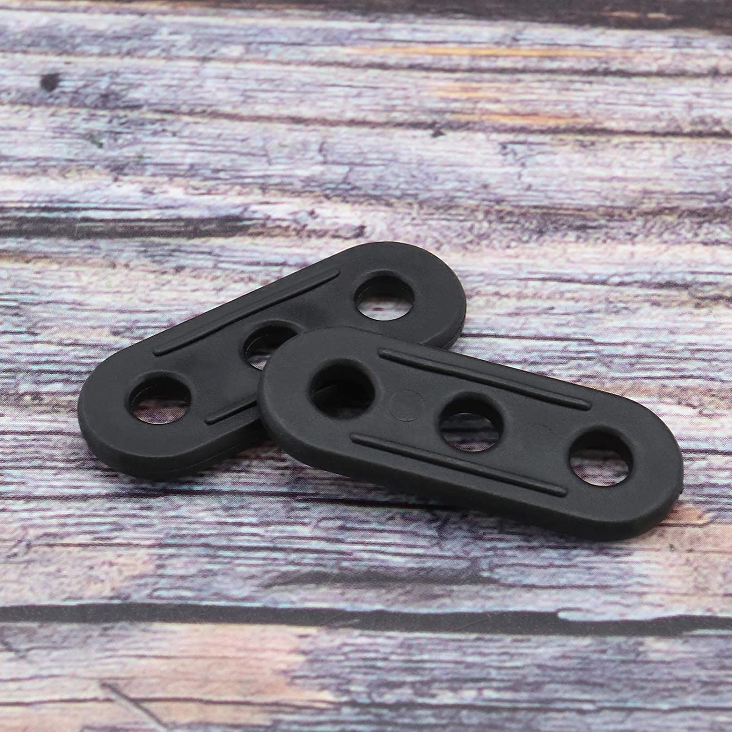 30PCS 3 Holes Rope Tensioner Cord Adjuster Plastic Tent Rope Fastener for Camping Hiking Picnic Tent Shade Tarp Canopy Outdoor Activities 4Mm Hole Diameter image number 6