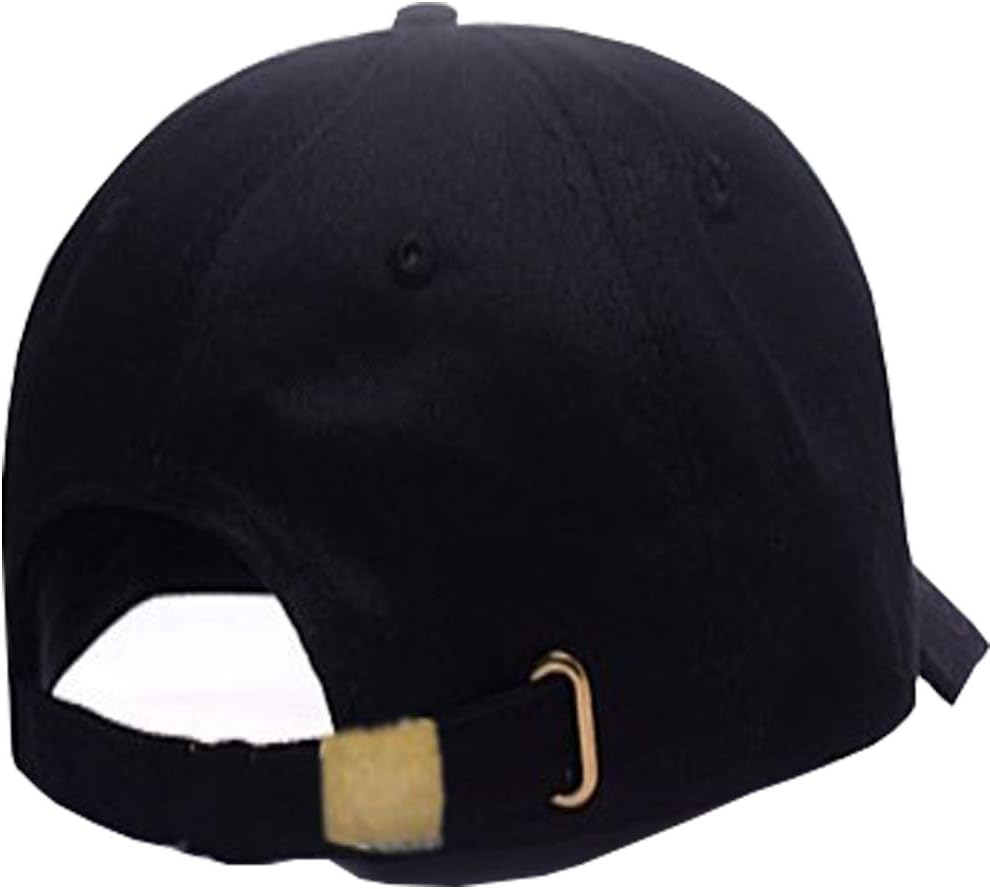 Agshcqi Adjustable Baseball Cap Colorful Daddy Hat Headdress Leisure Dad-Cap Hat Sunhat Hip-Hop Flat Snapback Metal Buckle image number 2