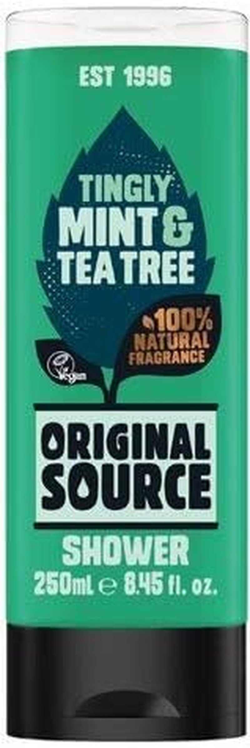 Original Source Tingly Mint & Tea Tree Shower Gel Set with Sparkling Mint & Tea Tree Oil, 4 X 250Ml image number 1
