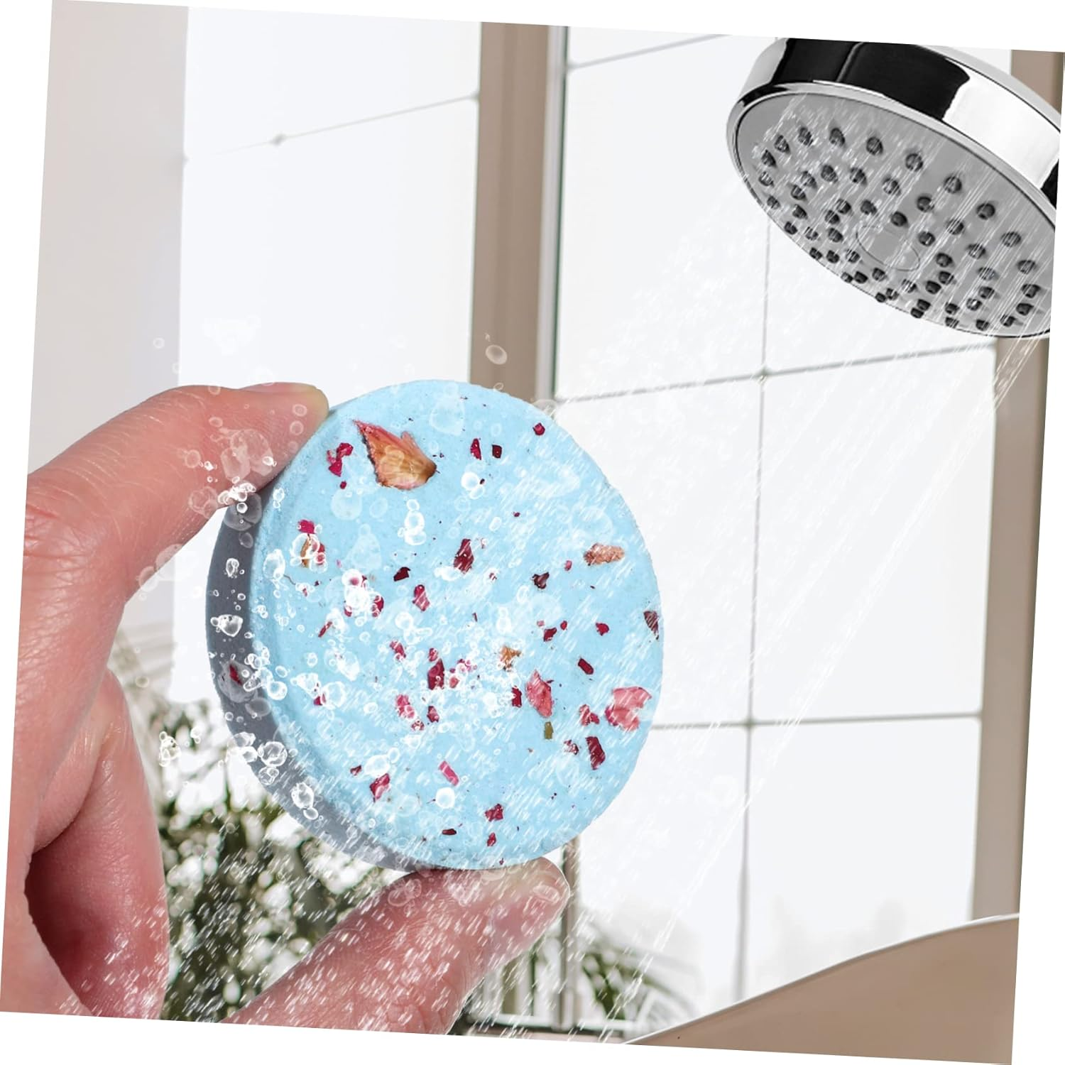 8Pcs Aromatherapy Shower Steamers Kit Essential Oils for Relaxation Spa-Like Shower Women Daily Self-Care Routine image number 2