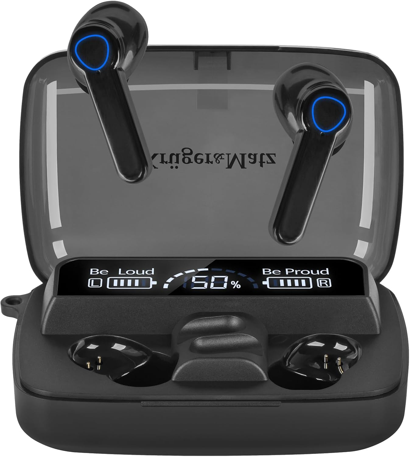 Kr&uuml;ger&Matz Wireless In-Ear Headphones M19 with Charging Cradle Protection IPX4 Bluetooth 5.3 KMPM19 image number 1