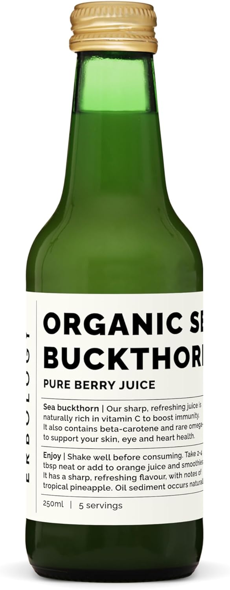 Organic Sea Buckthorn Juice 250Ml image number 2