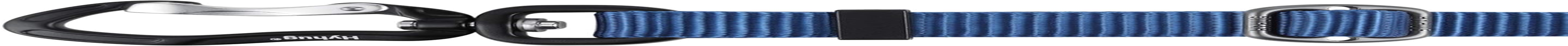 Hyhug Pets Premium Upgraded Adjustable between 4 Feet and 6 Feet Leash with Sturdy Nylon and Super Soft Neoprene Lined Handle for Medium Large Giant Dogs Lead. (Small, Classic Blue) image number 4