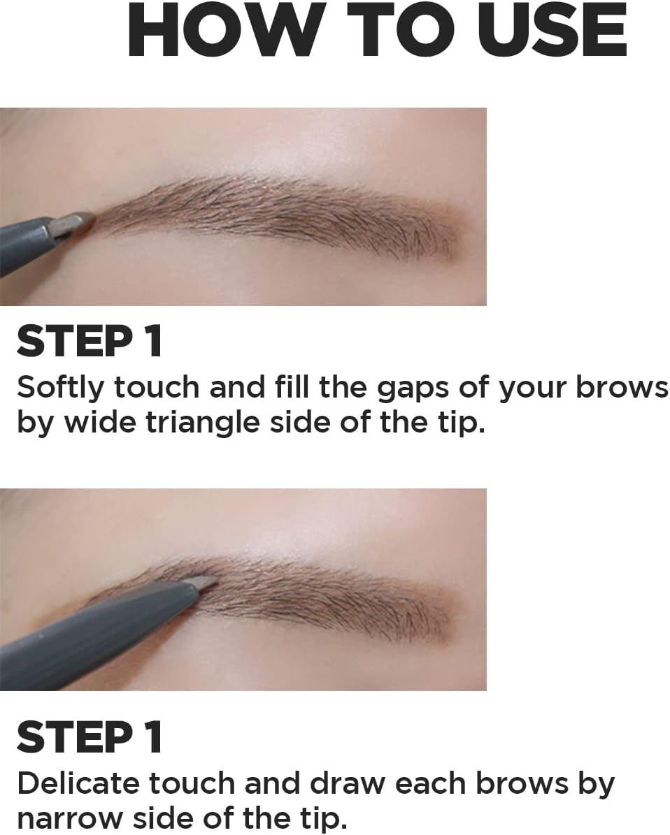 THE SAEM Saemmul Artlook Eyebrow 03 Gray Brown image number 2