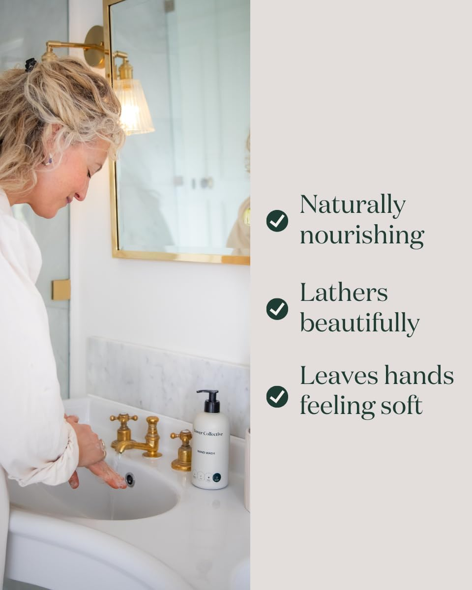 Bower Collective, Antibacterial Fragrance Free Hand Wash Refill, Eco-Friendly, Natural Hand Soap Refill, 1L image number 6