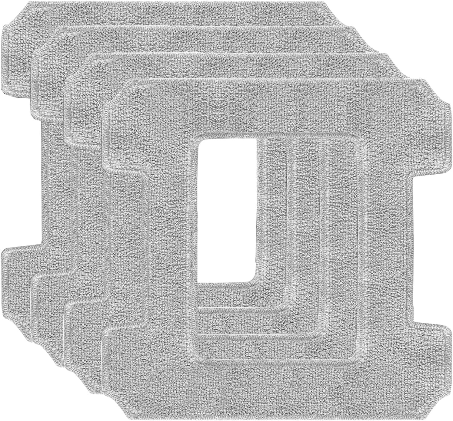 Seeing.U Exclusive Residue-Free Microfibre Sponge W3 Window Cleaning Robot, Pack of 4 Replacement Wipes