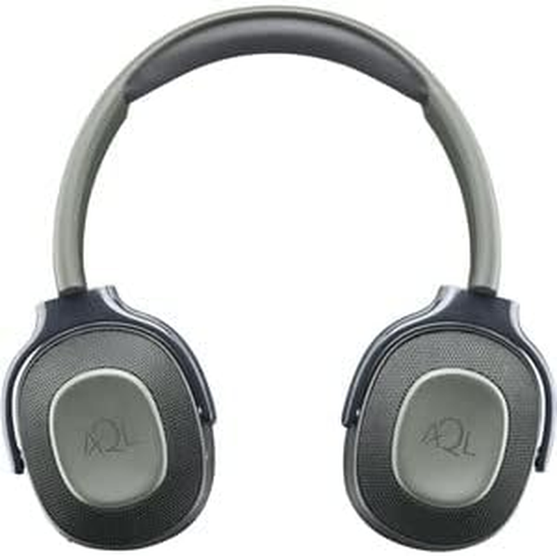 AQL Arkos Universal Bluetooth Headphones with Folding Ear Cups - Built-In Microphone - 300Mah Battery Charging Time 2 Hours - Playtime 25 Hours - Range 10M - Anthracite