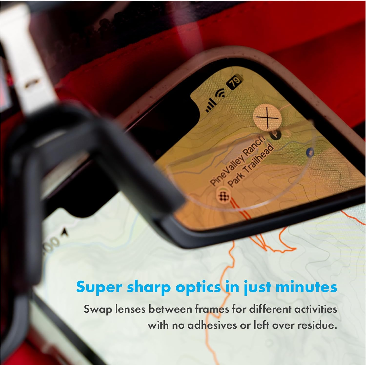 Sticktite Instant Stick-On Bifocal Lenses for Reading Glasses (+2.00 Magnification) image number 5