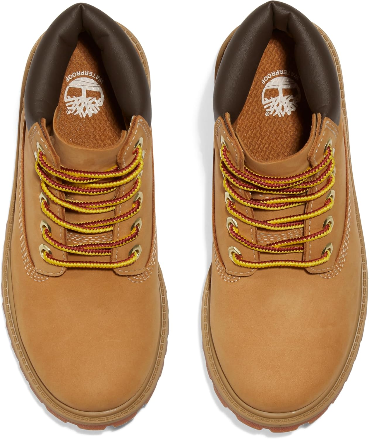 Timberland Kid'S Premium 6 Inch Lace up Waterproof Boot image number 6