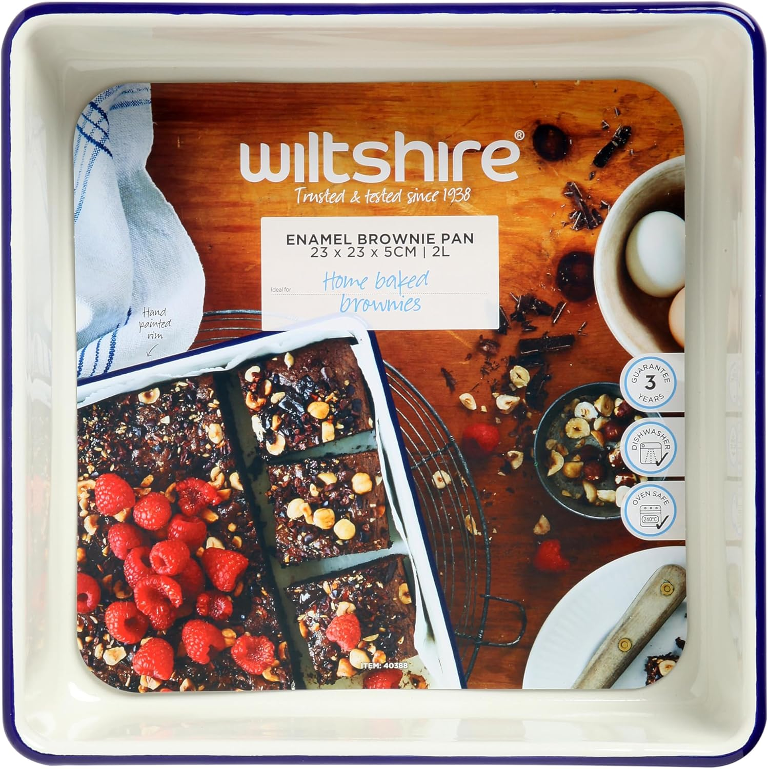 Wiltshire Enamel Brownie Pan