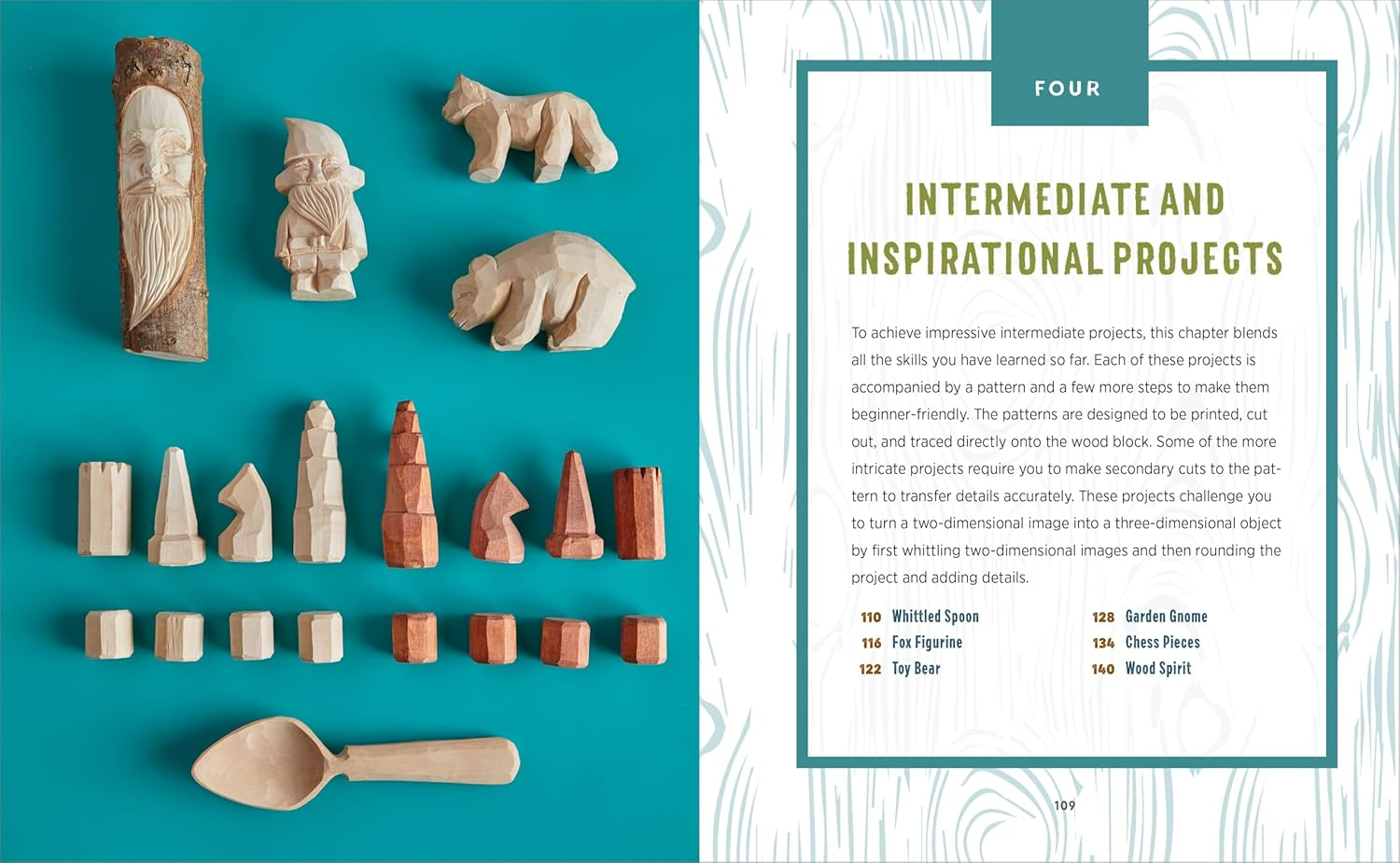 Whittling for Beginners: Step-By-Step Projects to Carve from Wood image number 6