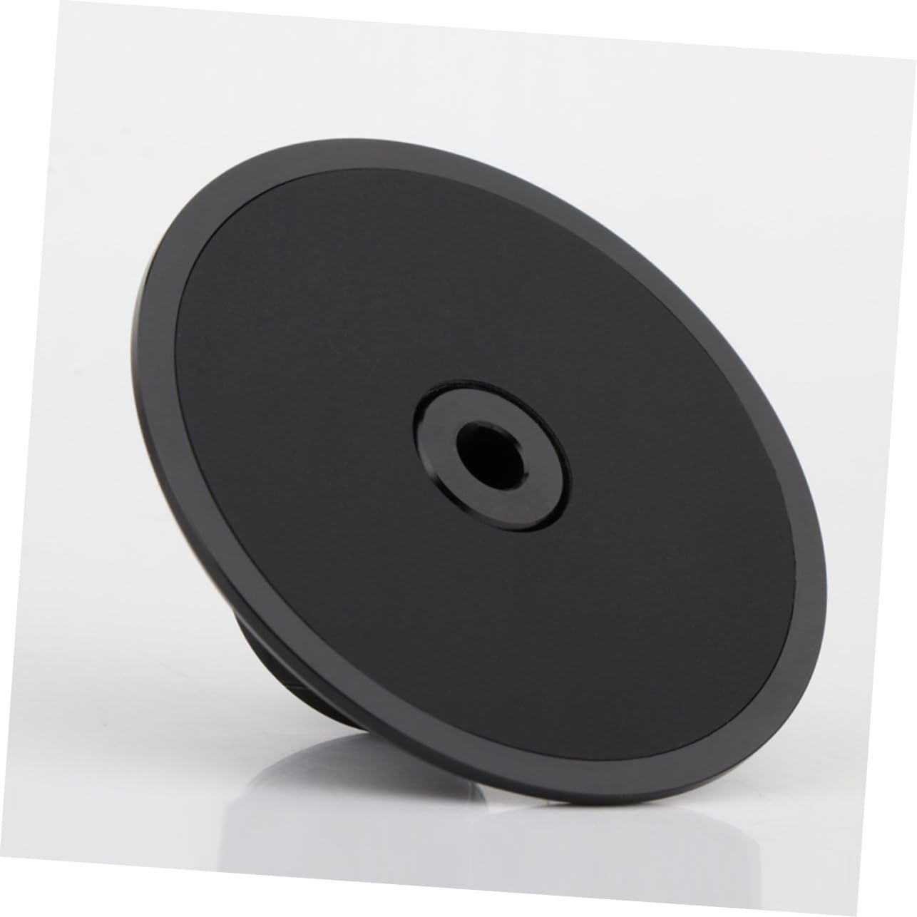 KOMBIUDA Vinyl Record Weight Clamp Professional Turntable Accessory Aluminum Magnesium Alloy Sturdy Stabilizer for Accurate Audio Quality in Home Audio Systems image number 5