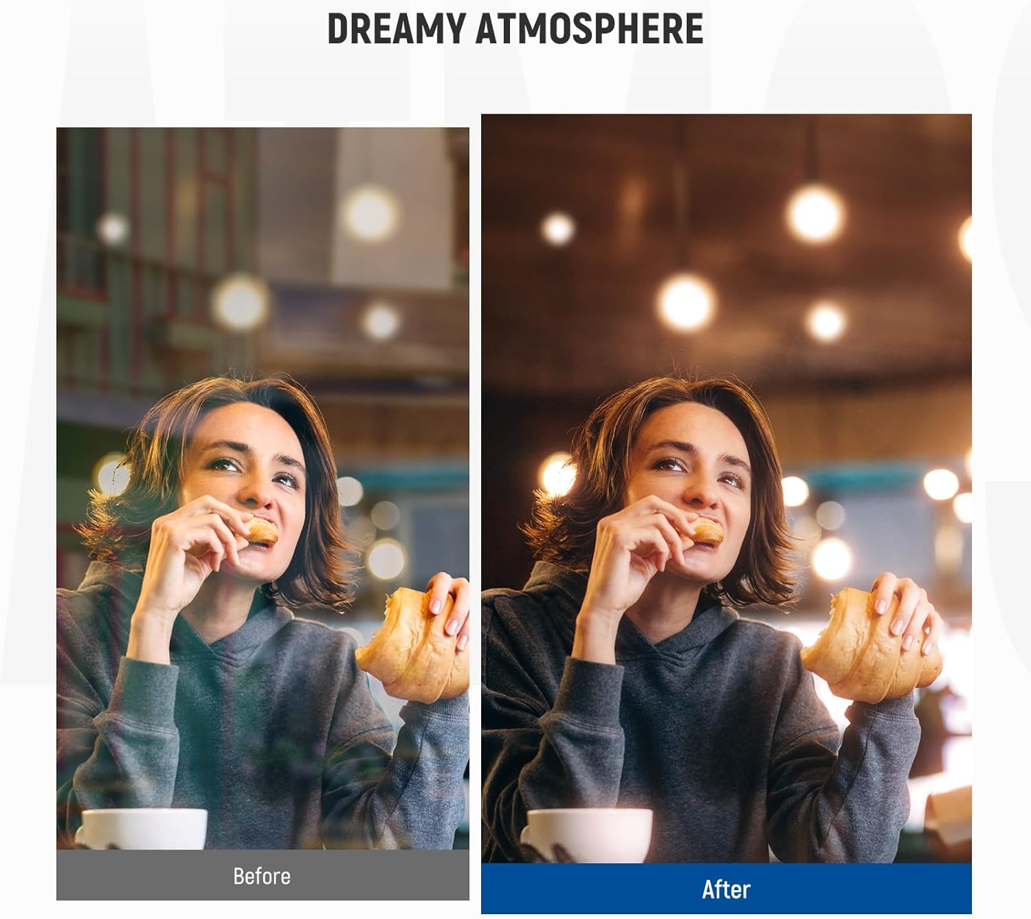 NEEWER 2 in 1 CPL + Black Diffusion 1/4 Filter, Circular Polarizing Glare Reduction Soft Dreamy Cinematic Camera Lens Effect Filter with Slim Aluminum Frame & Multicoated Optical Glass, 67Mm image number 4